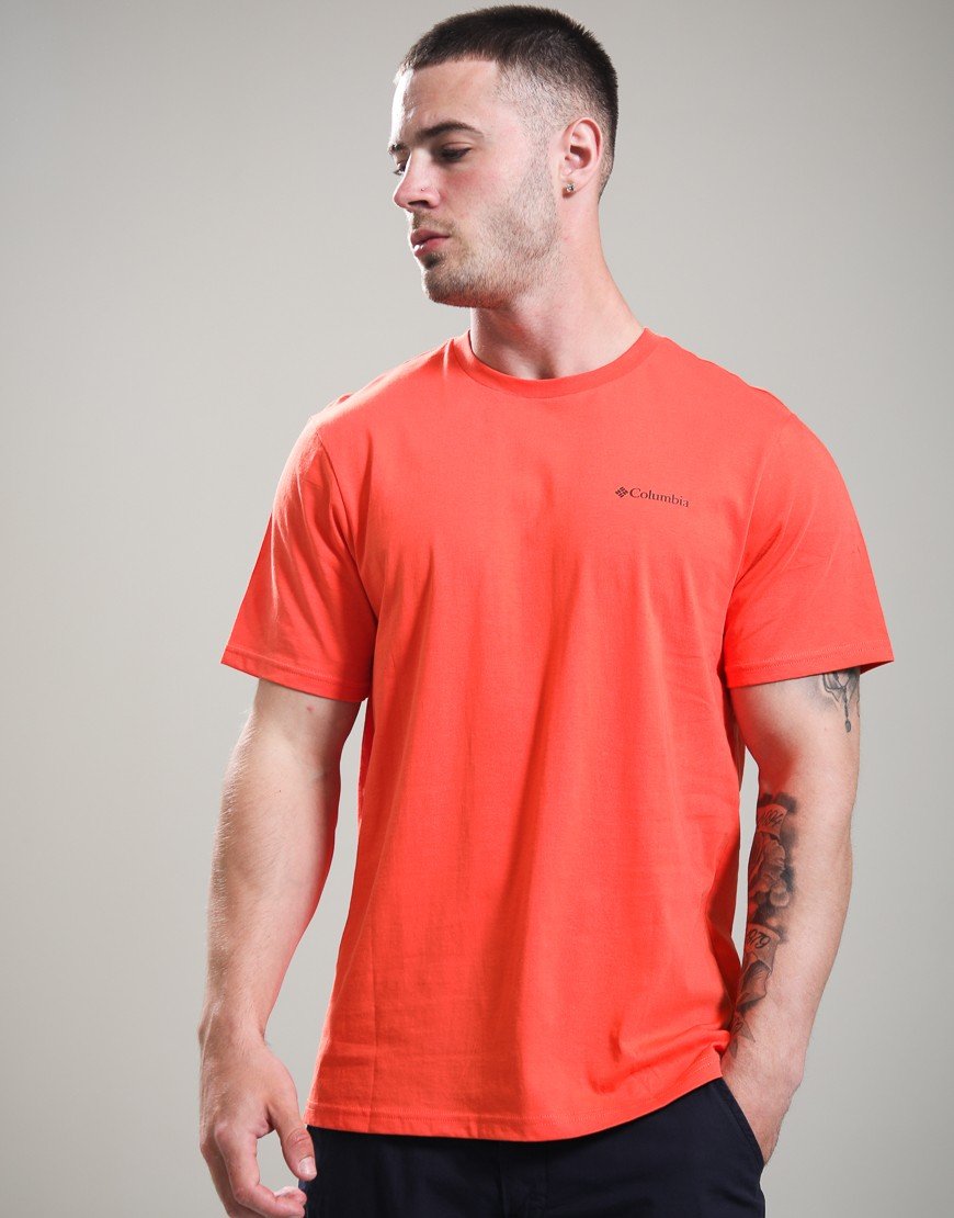 Columbia CSC Logo Back T-Shirt Zing/Boxy Brand