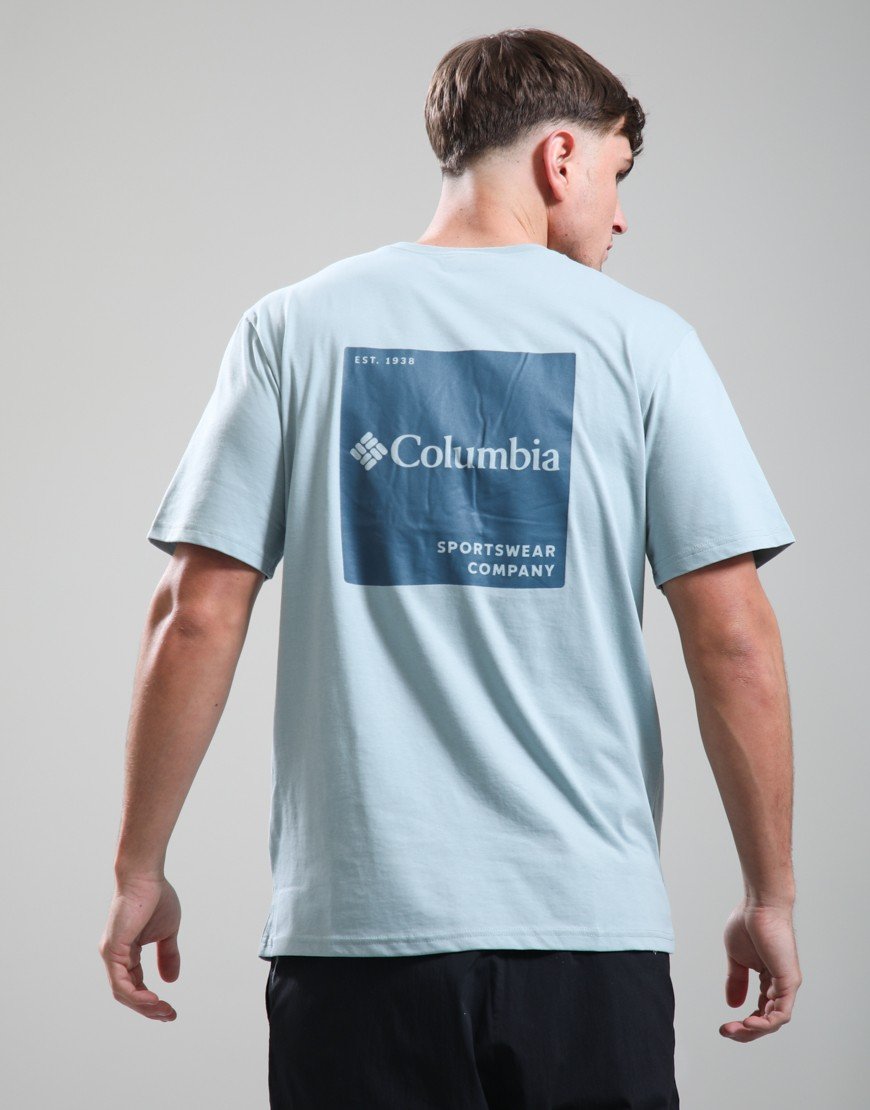Columbia CSC Logo Back T-Shirt Crushed Blue/Boxy Brand