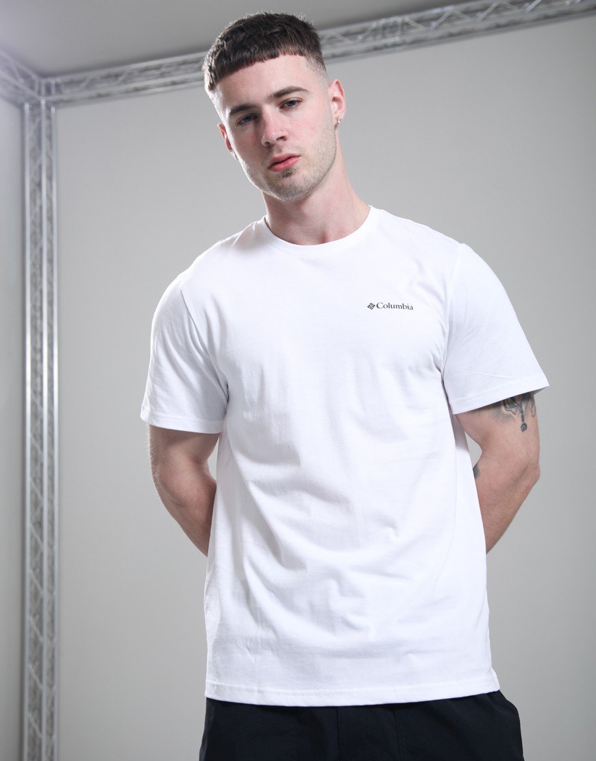 Columbia CSC Logo Back T-Shirt White/Boxy Brand