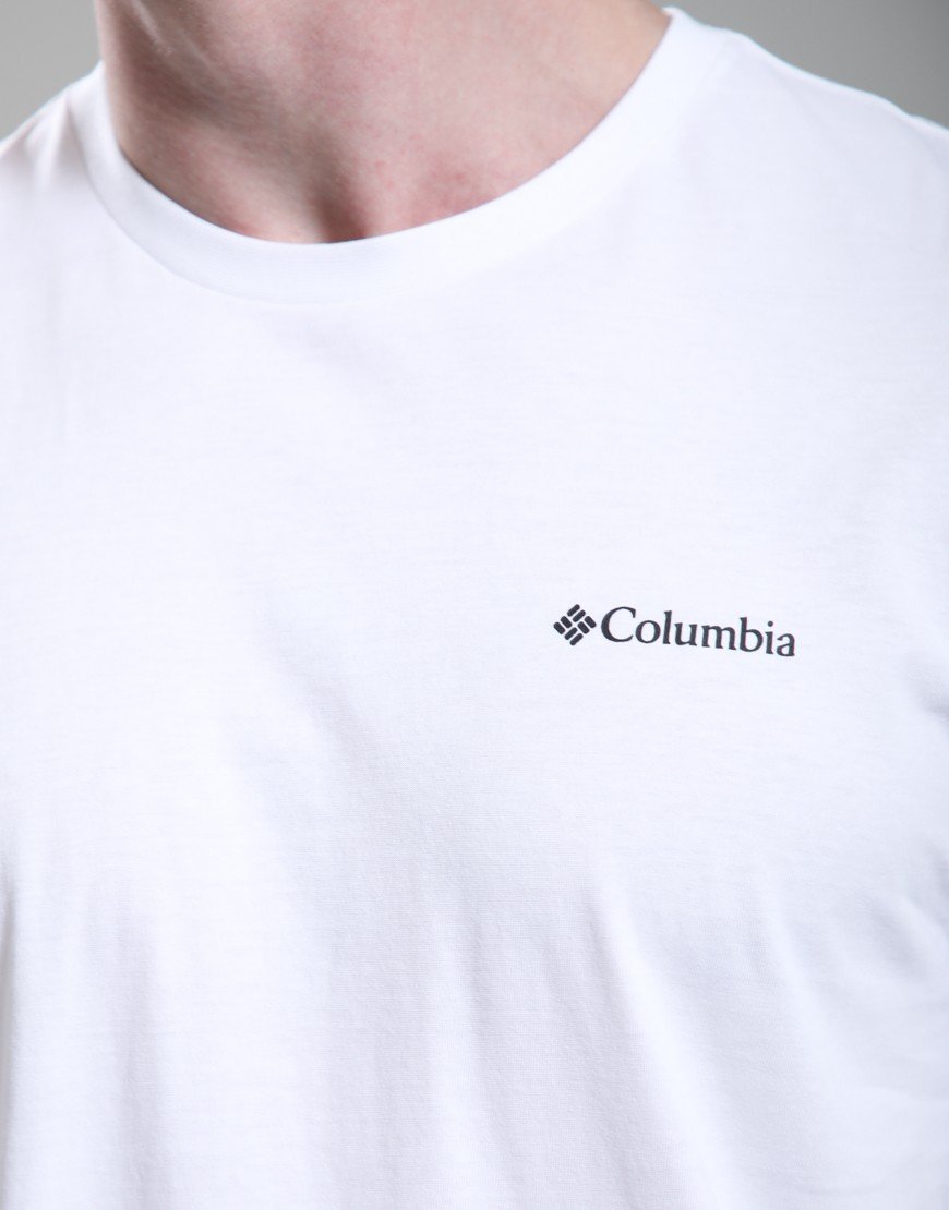 Columbia CSC Logo Back T-Shirt White/Boxy Brand