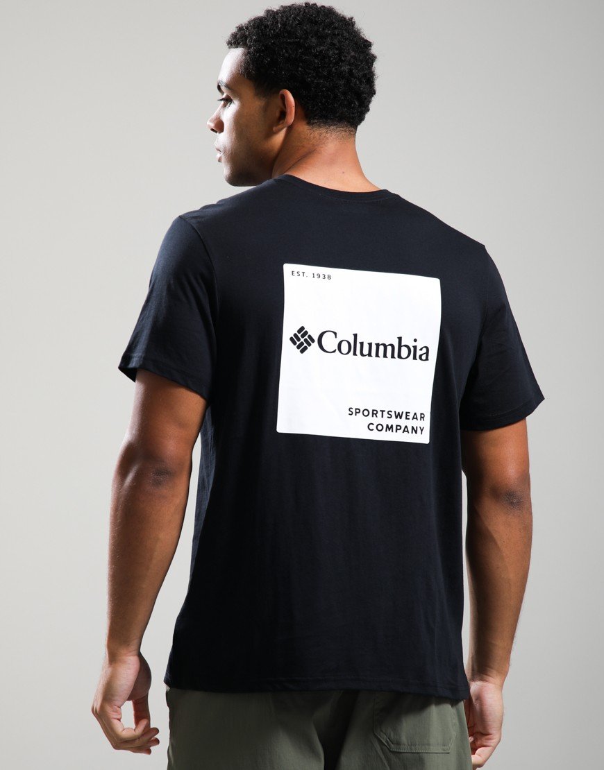 Columbia CSC Logo Back T-Shirt Black/Boxy Brand