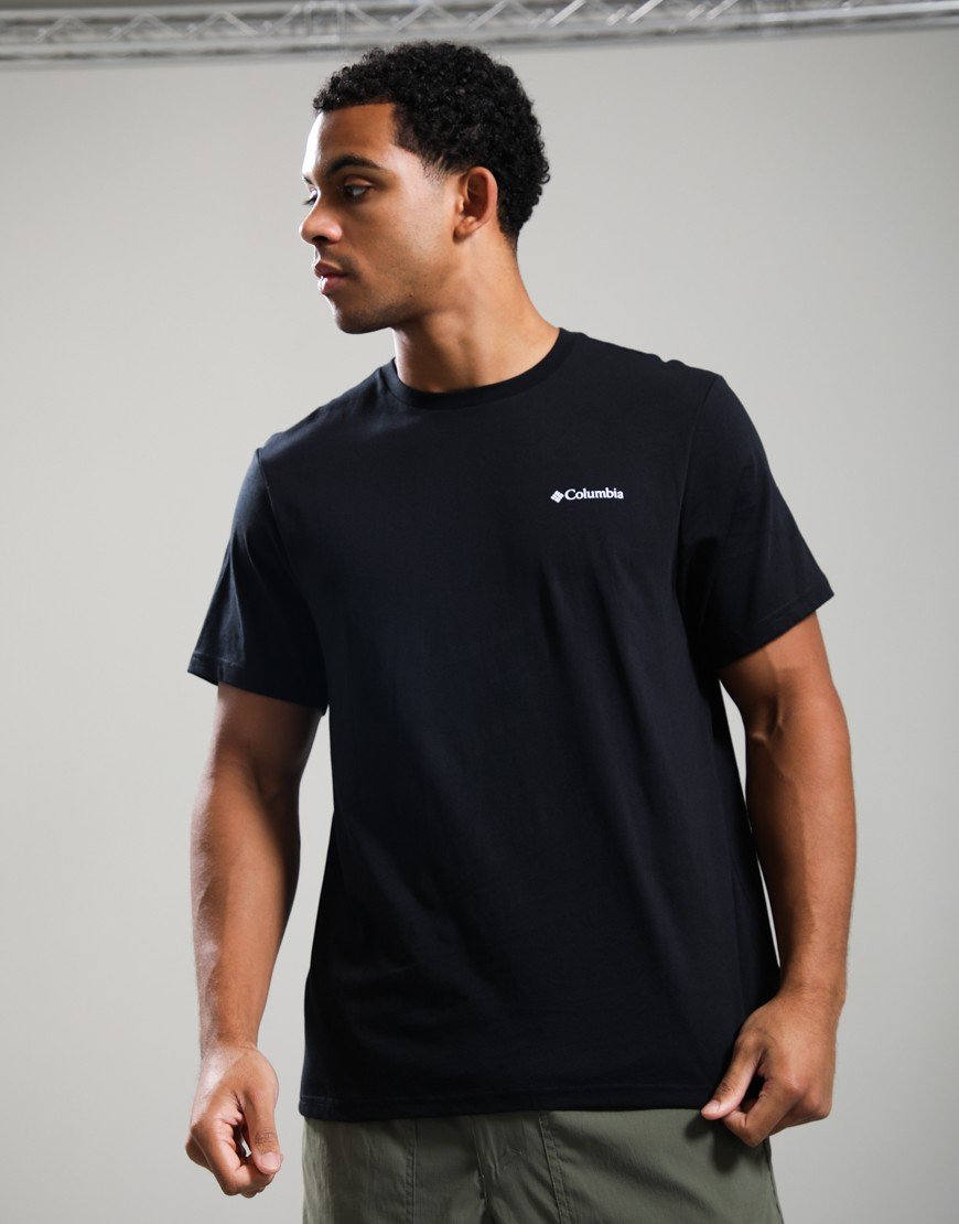 Columbia CSC Logo Back T-Shirt Black/Boxy Brand