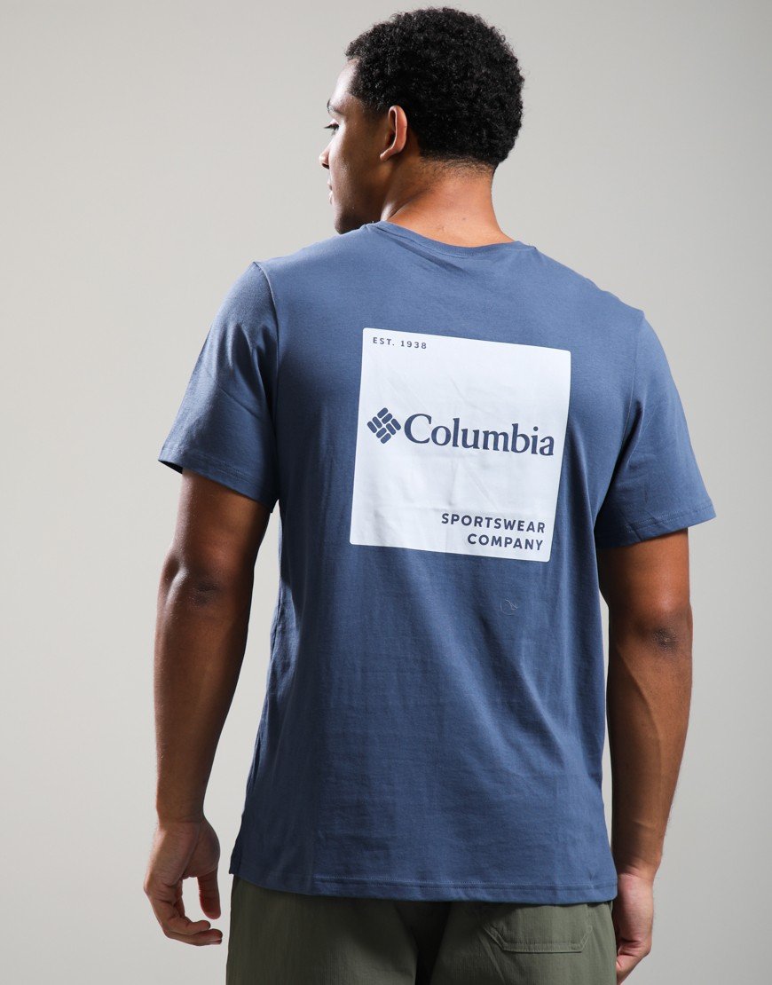 Columbia CSC Logo Back T-Shirt Dark Mountain/Boxy Brand