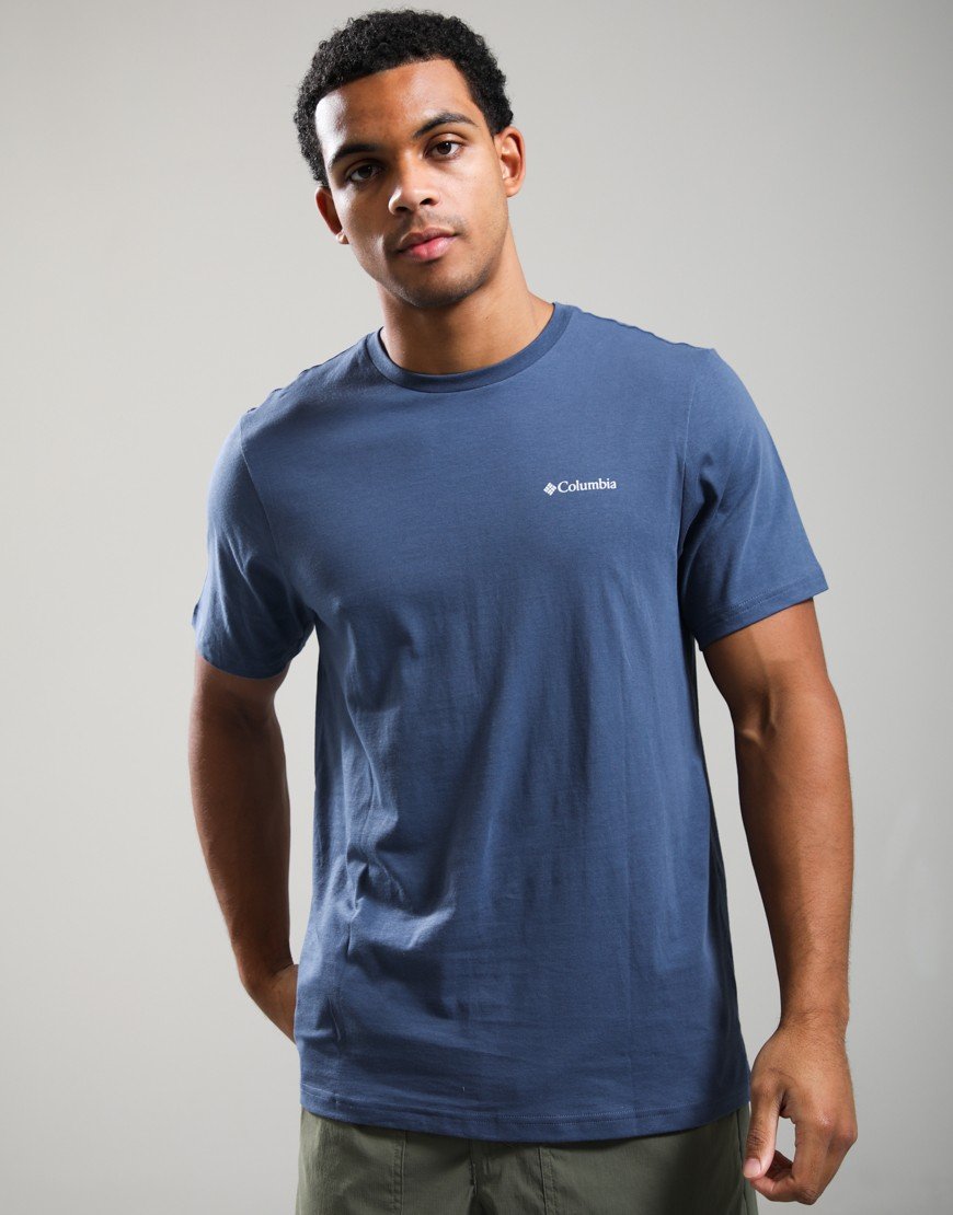 Columbia CSC Logo Back T-Shirt Dark Mountain/Boxy Brand