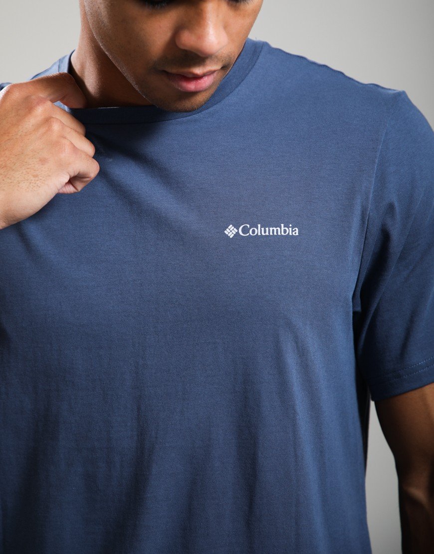 Columbia CSC Logo Back T-Shirt Dark Mountain/Boxy Brand
