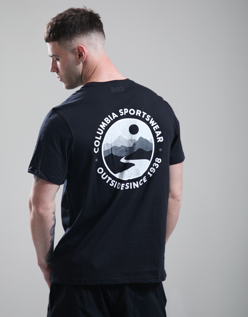 Columbia CSC Outdoor Back Graphic T-Shirt Black/Scoped View