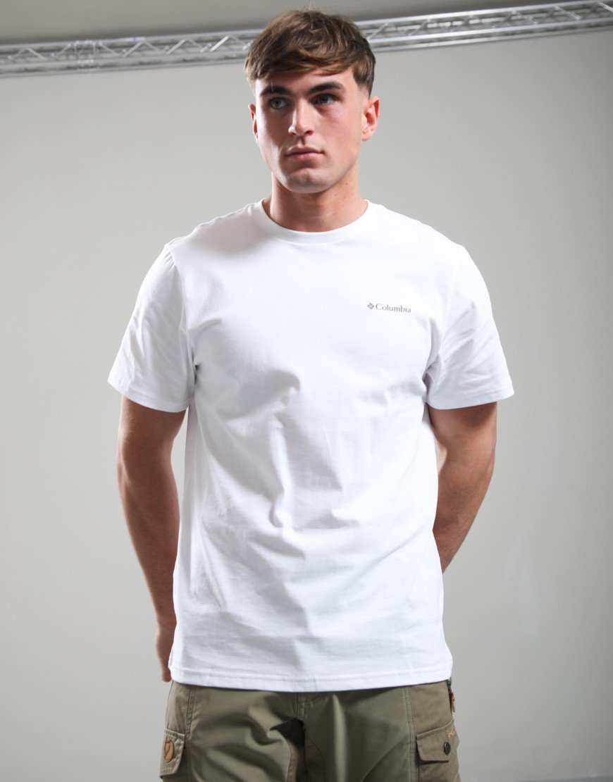 Columbia CSC Outdoor Back Graphic T-Shirt White/Scoped View