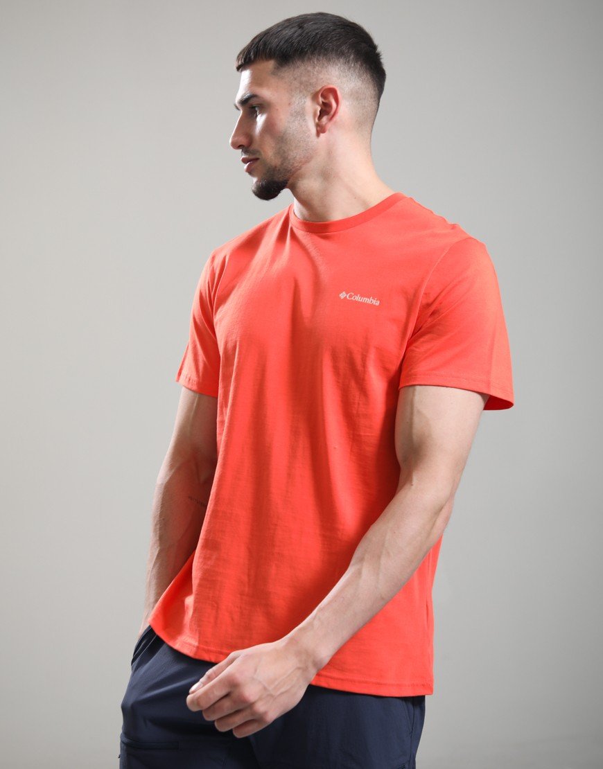 Columbia CSC Outdoor Back Graphic T-Shirt Zing/Sunscape