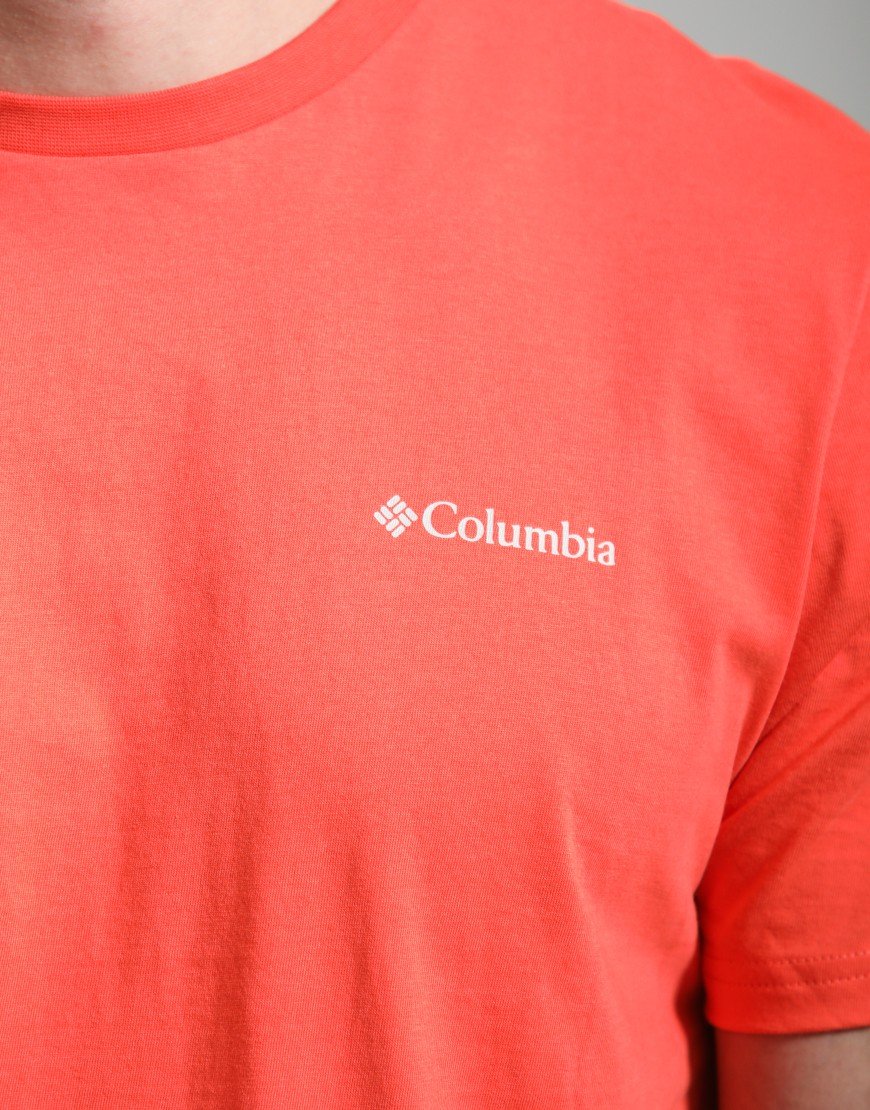 Columbia CSC Outdoor Back Graphic T-Shirt Zing/Sunscape