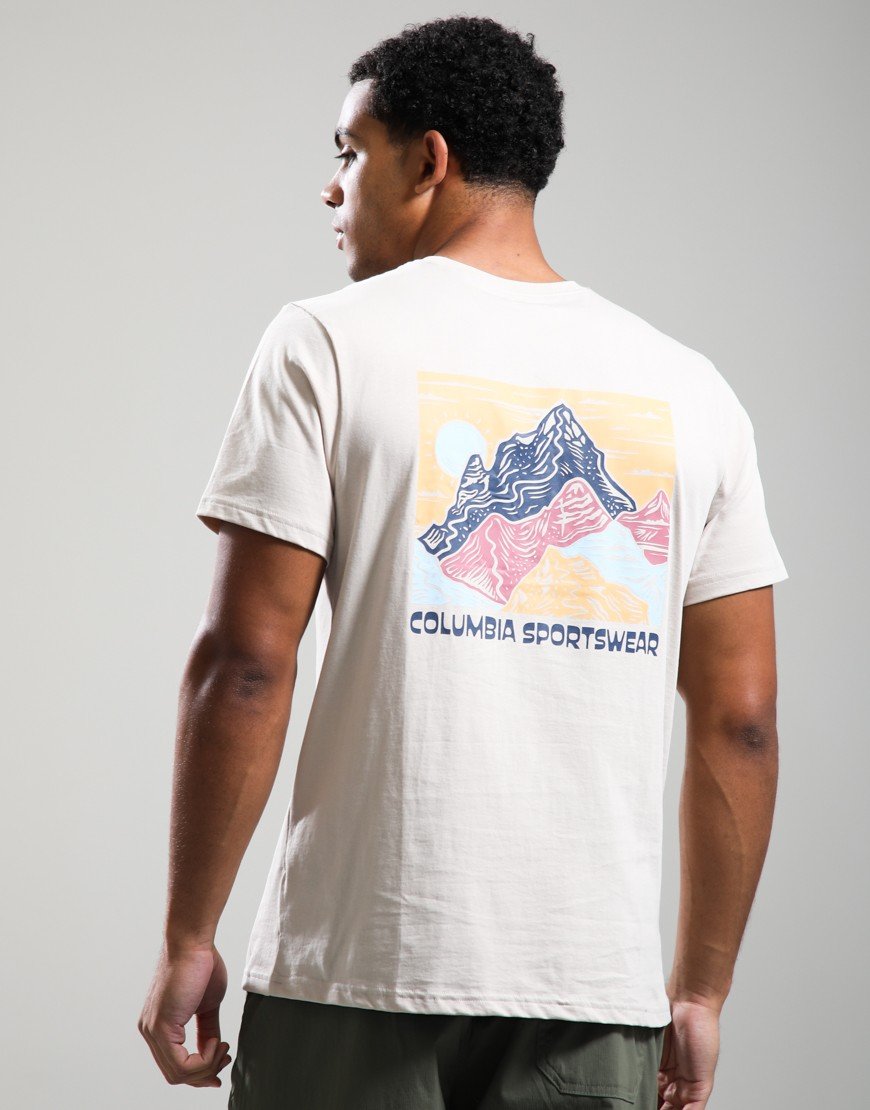 Columbia CSC Outdoor Back Graphic T-Shirt Dark Stone/Sunscape