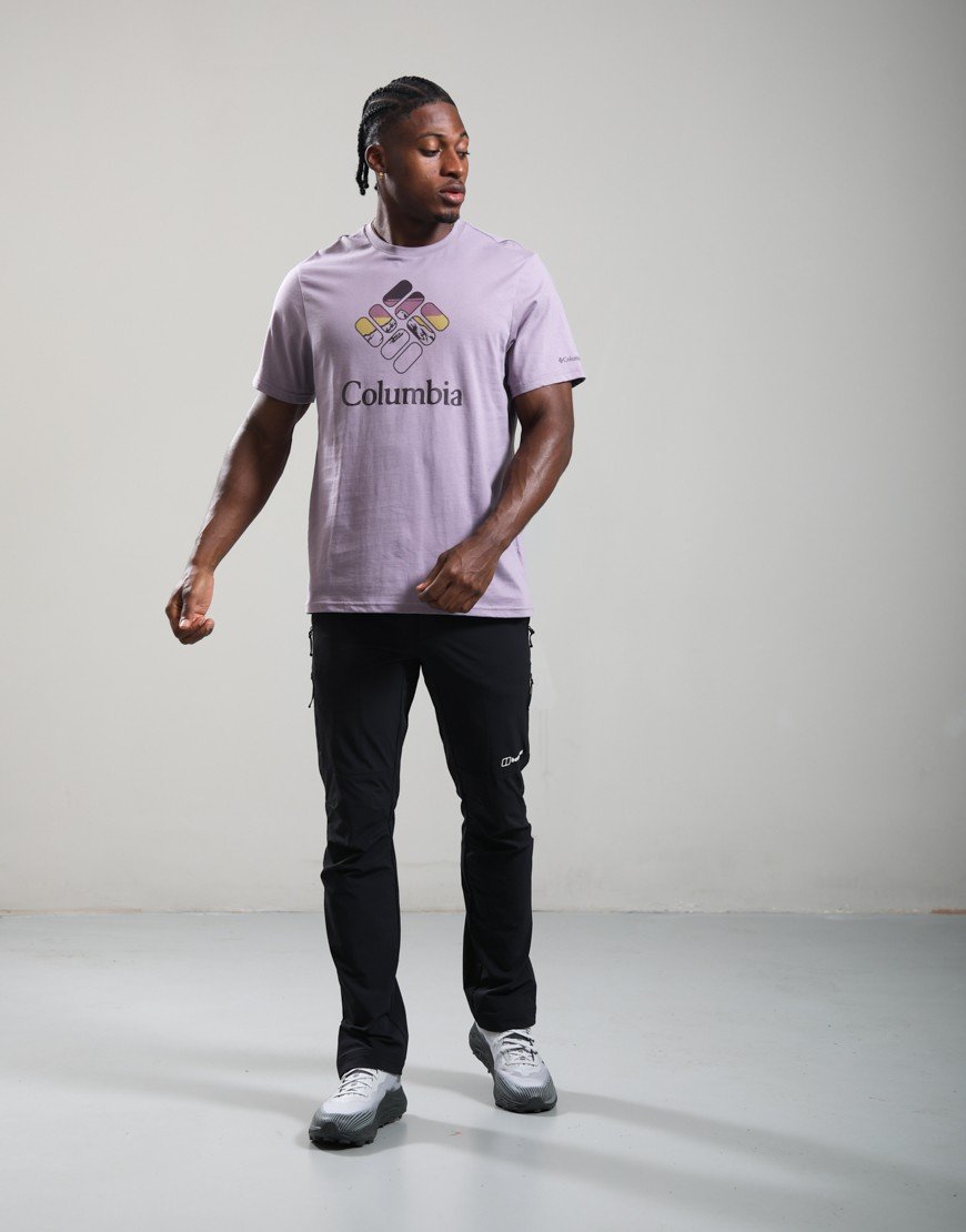 Columbia CSC Seasonal Graphic T-Shirt Shale Purple
