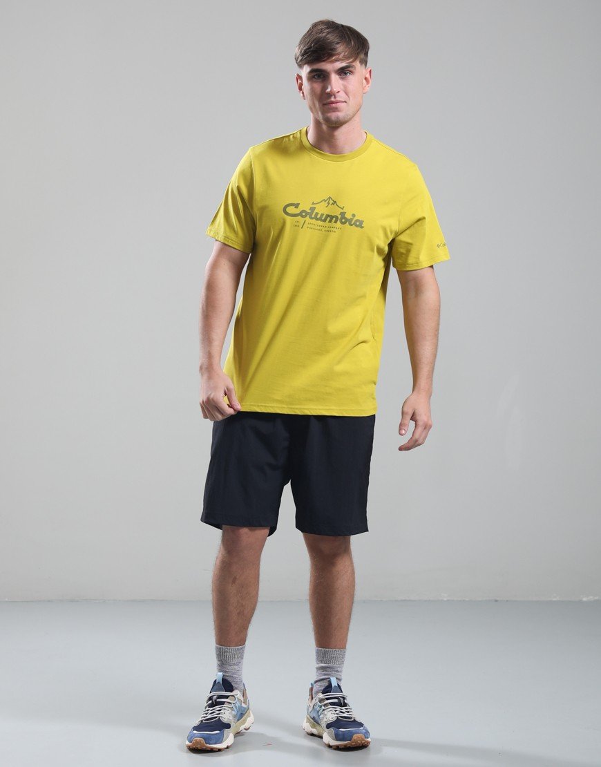 Columbia CSC Seasonal Graphic T-Shirt Antique Moss/Illuminated Brand ...