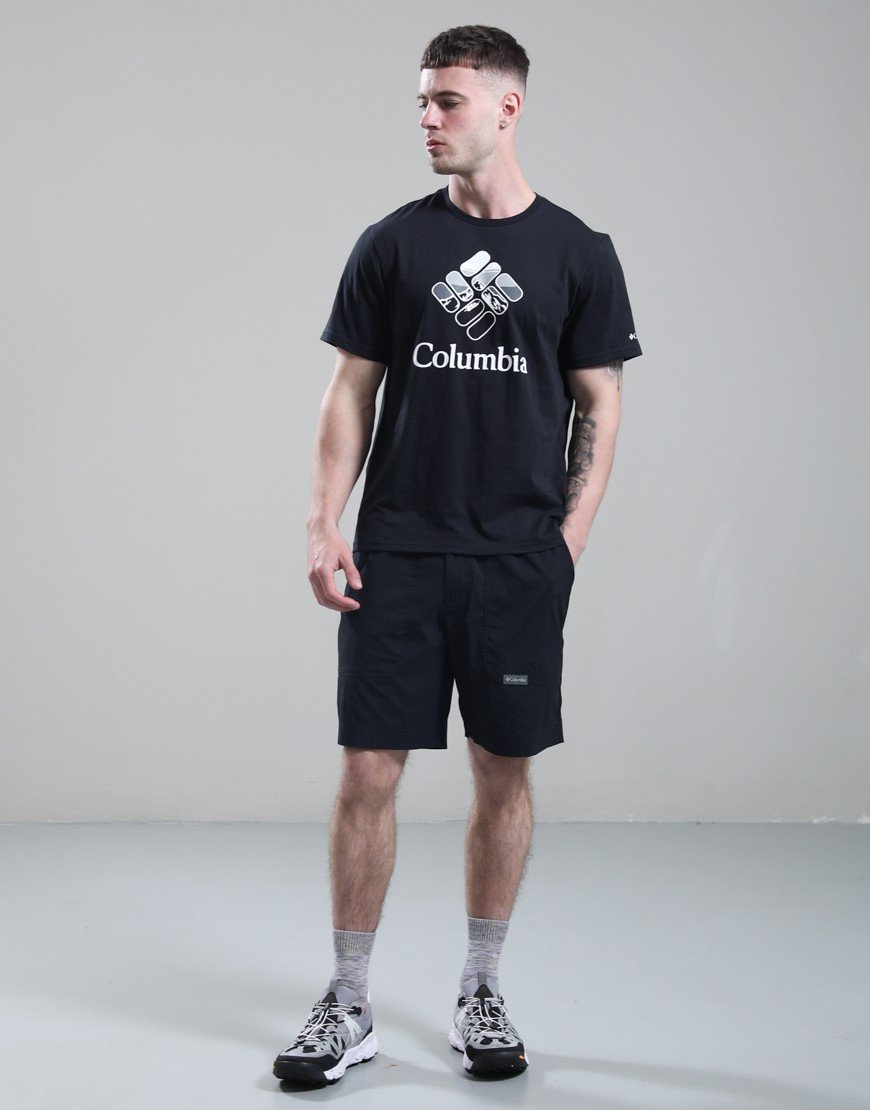 Columbia CSC Seasonal Graphic T-Shirt Black/Heavenly Stacked