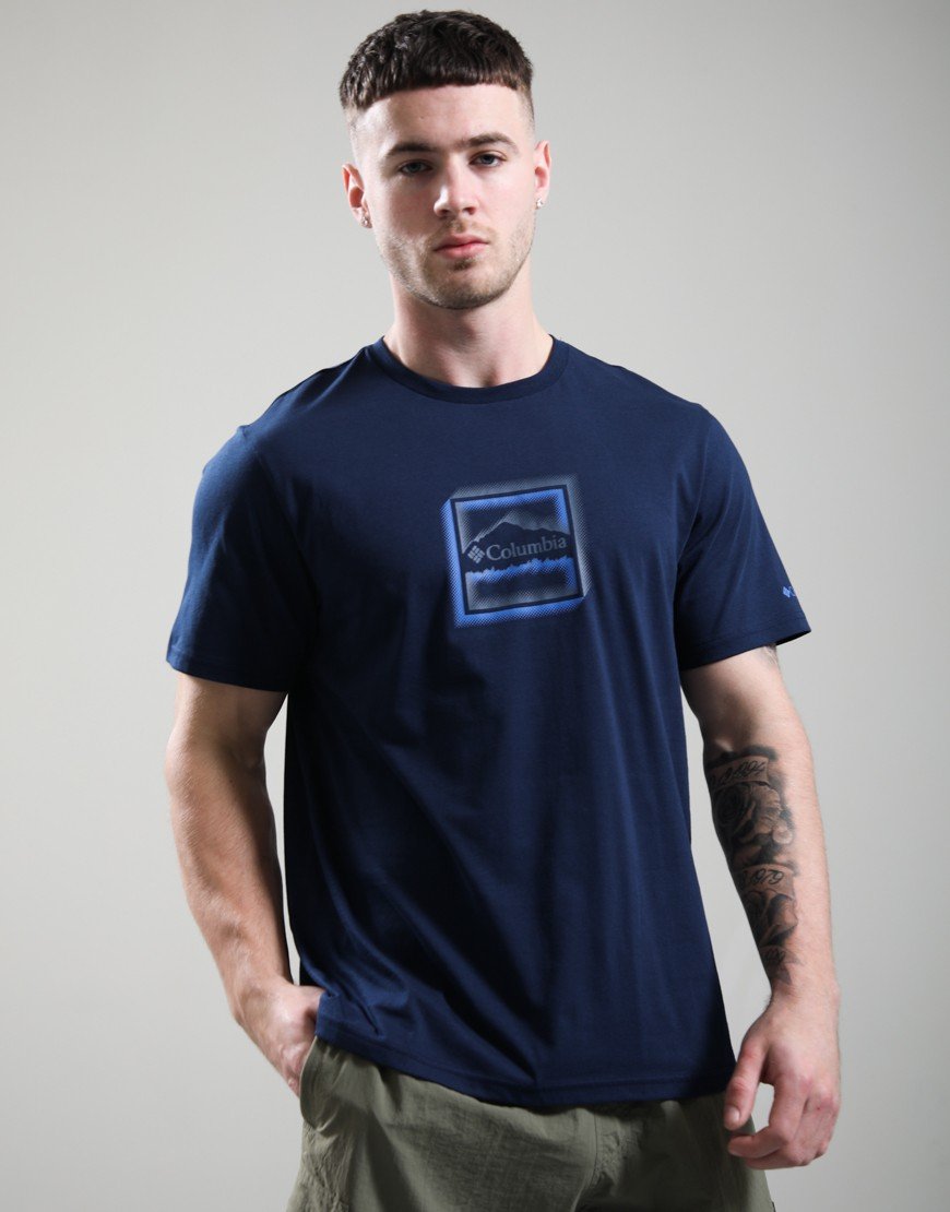 Columbia CSC Seasonal Graphic T-Shirt Collegiate Navy/Illuminated Brand