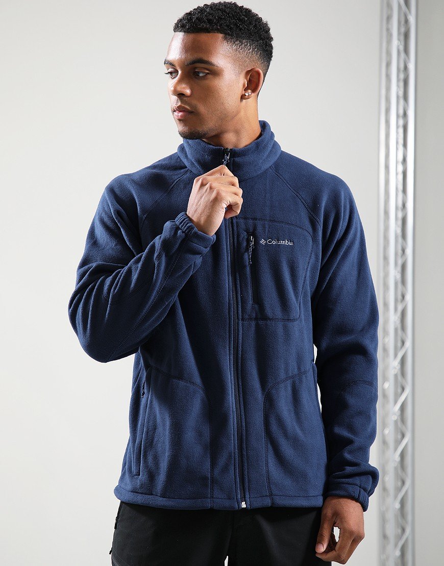 Columbia Fast Trek Full Zip Fleece Collegiate Navy