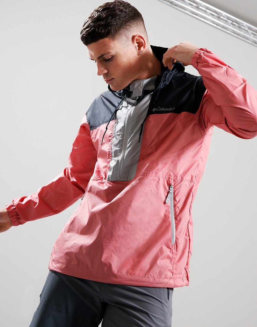 Columbia Flash Challenger Anorak Pink Agave/Shark/Flint Grey