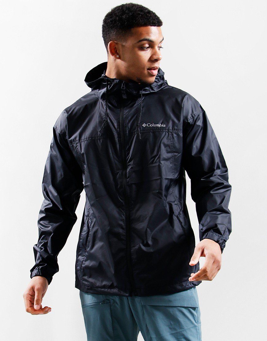 Columbia Flash Challenger Giacca Uomo - Anorak Leggero Con Cappuccio - Protezione Solare UPF 40