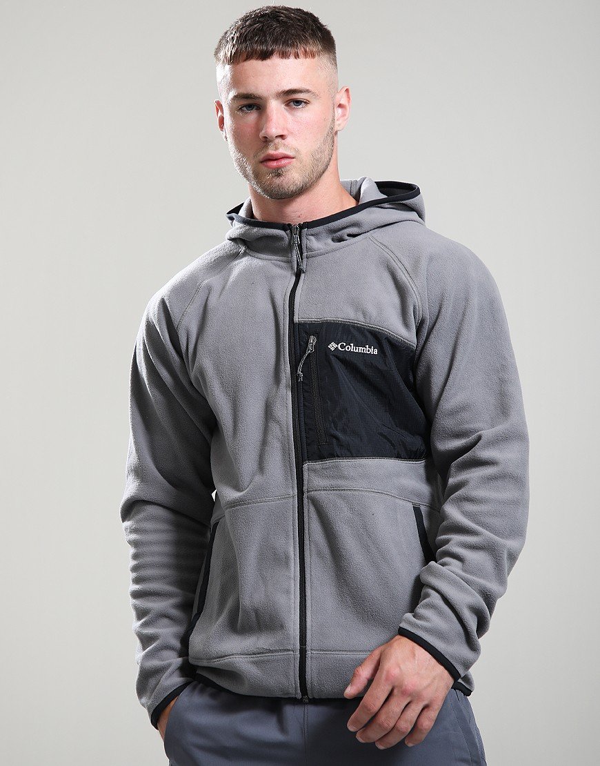 Columbia Fast Trek Overlay Full Zip Hood City Grey/Black