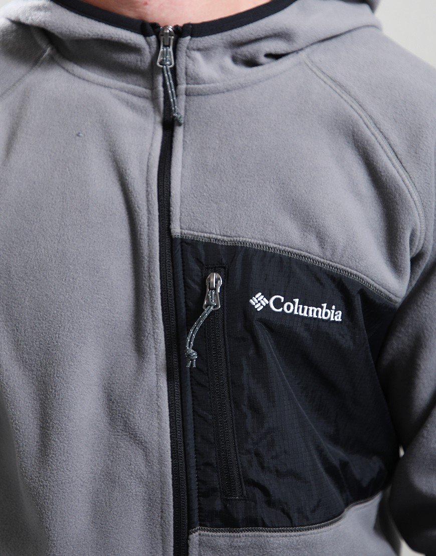 Columbia Fast Trek Overlay Full Zip Hood City Grey/Black