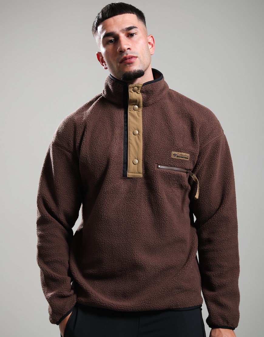 Columbia Helvetia II Snap Fleece Tobacco