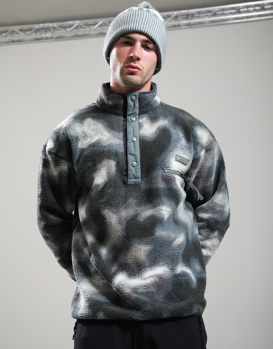 Columbia Helvetia II Printed Half Snap Fleece Sedona Sage/Dyeflow