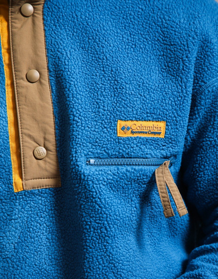 Columbia Helvetia II Snap Fleece Phoenix Blue
