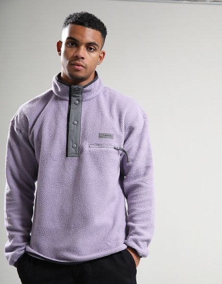 Columbia Helvetia Half Snap Fleece Shale Purple Columbia Helvetia Half Snap Fleece Shale Purple
