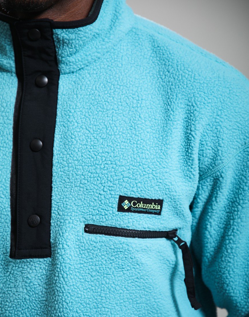 Columbia Helvetia II Snap Fleece Teal