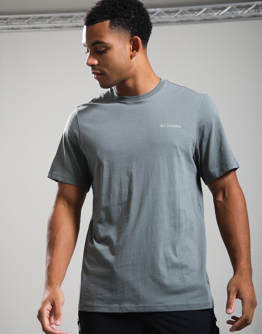Columbia CSC Outdoor Back Graphic T-Shirt Sedona Sage/Wavy Branded Peaks