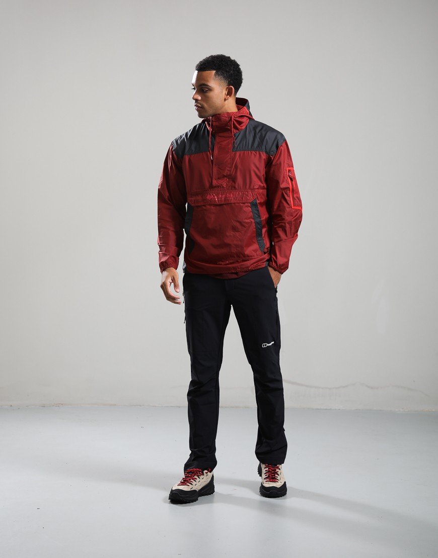 Columbia Challenger II Windbreaker Red Oxide/Shark