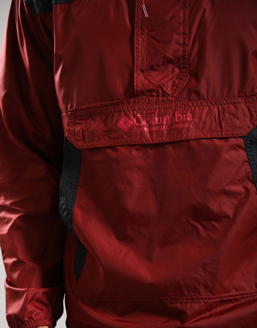 Columbia Challenger II Windbreaker Red Oxide/Shark