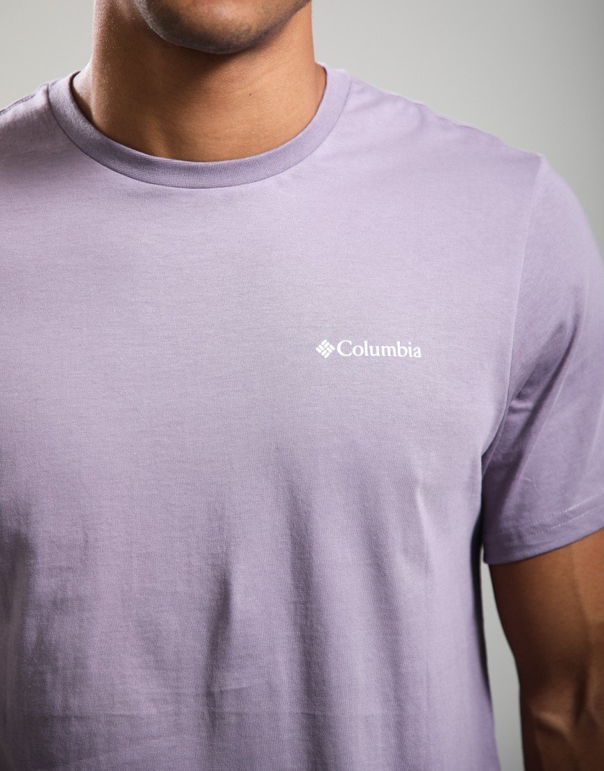 Columbia CSC Outdoor Back Graphic T-Shirt Shale Purple/Scoped View