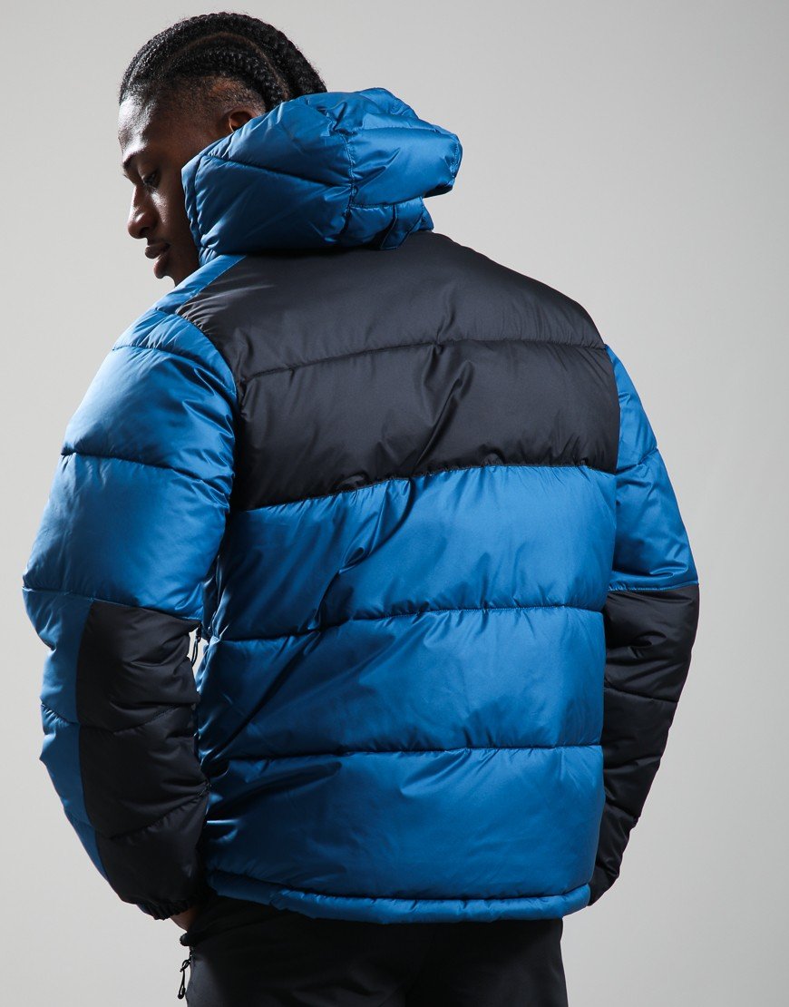Columbia Pike Lake II Hooded Puffer Jacket Phoenix Blue/Black