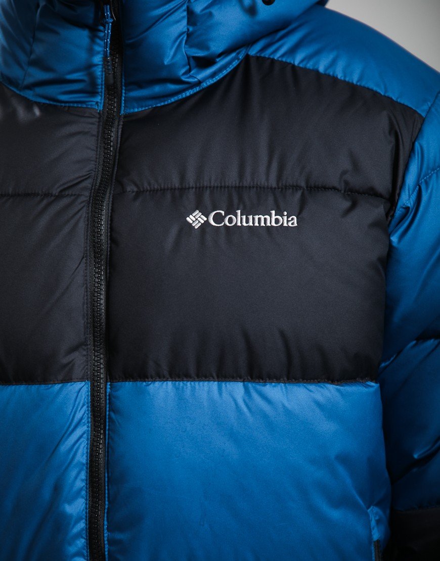 Columbia Pike Lake II Hooded Puffer Jacket Phoenix Blue/Black