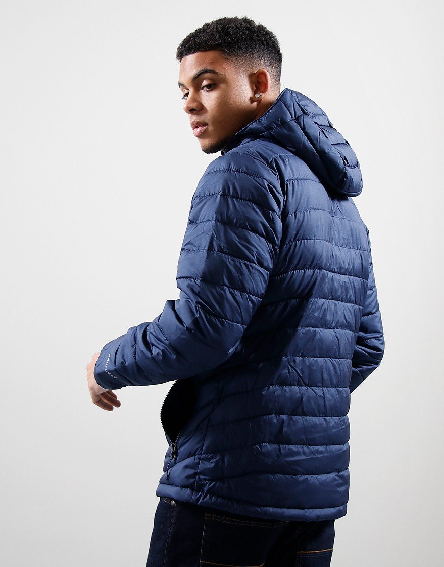 Columbia Chaqueta Con Capucha Hombre - Powder Lite - Collegiate Navy