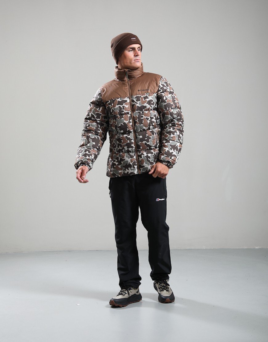 Columbia Puffect™ IV Printed Puffer Jacket Fossil Puzzle Camo/Otter Brown