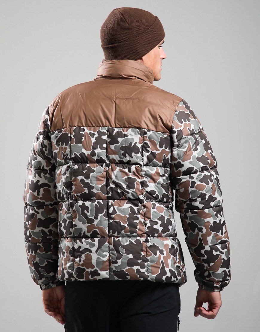 Columbia Puffect™ IV Printed Puffer Jacket Fossil Puzzle Camo/Otter Brown