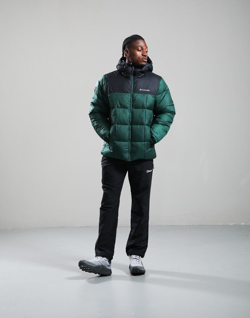 Columbia Puffect™ IV Hooded Puffer Jacket Rain Forest/Black
