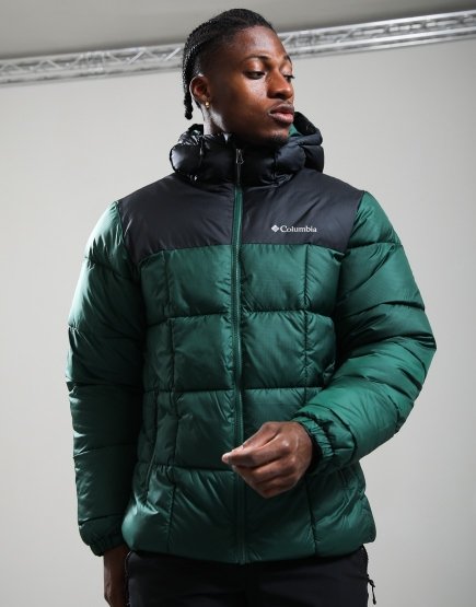 Columbia Puffect™ IV Hooded Puffer Jacket Rain Forest/Black