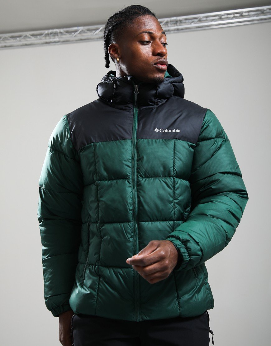 Columbia Puffect™ IV Hooded Puffer Jacket Rain Forest/Black
