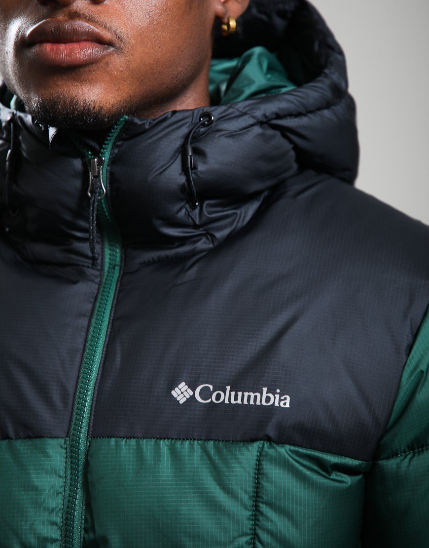 Columbia Puffect™ IV Hooded Puffer Jacket Rain Forest/Black
