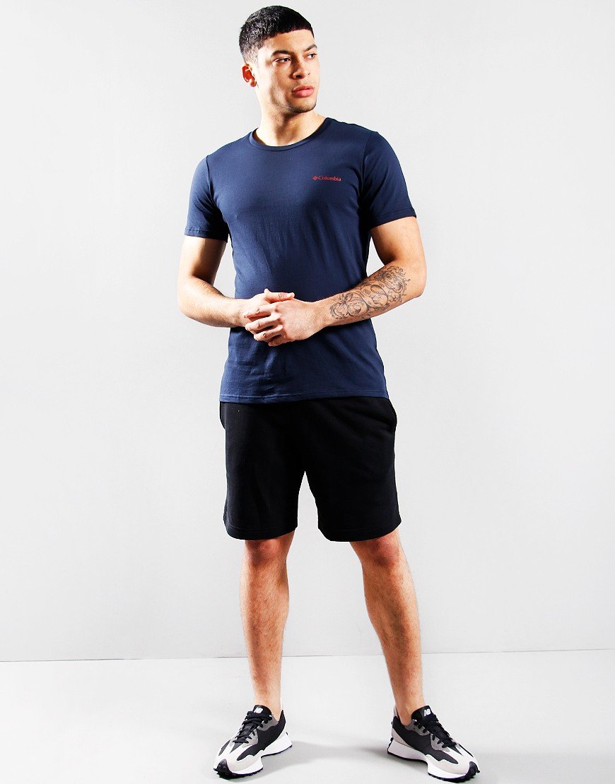 Columbia Rapid Ridge T-Shirt Collegiate Navy