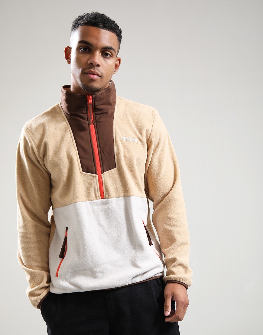 Columbia Sequoia Grove Half Zip Fleece Canoe/Dark Stone