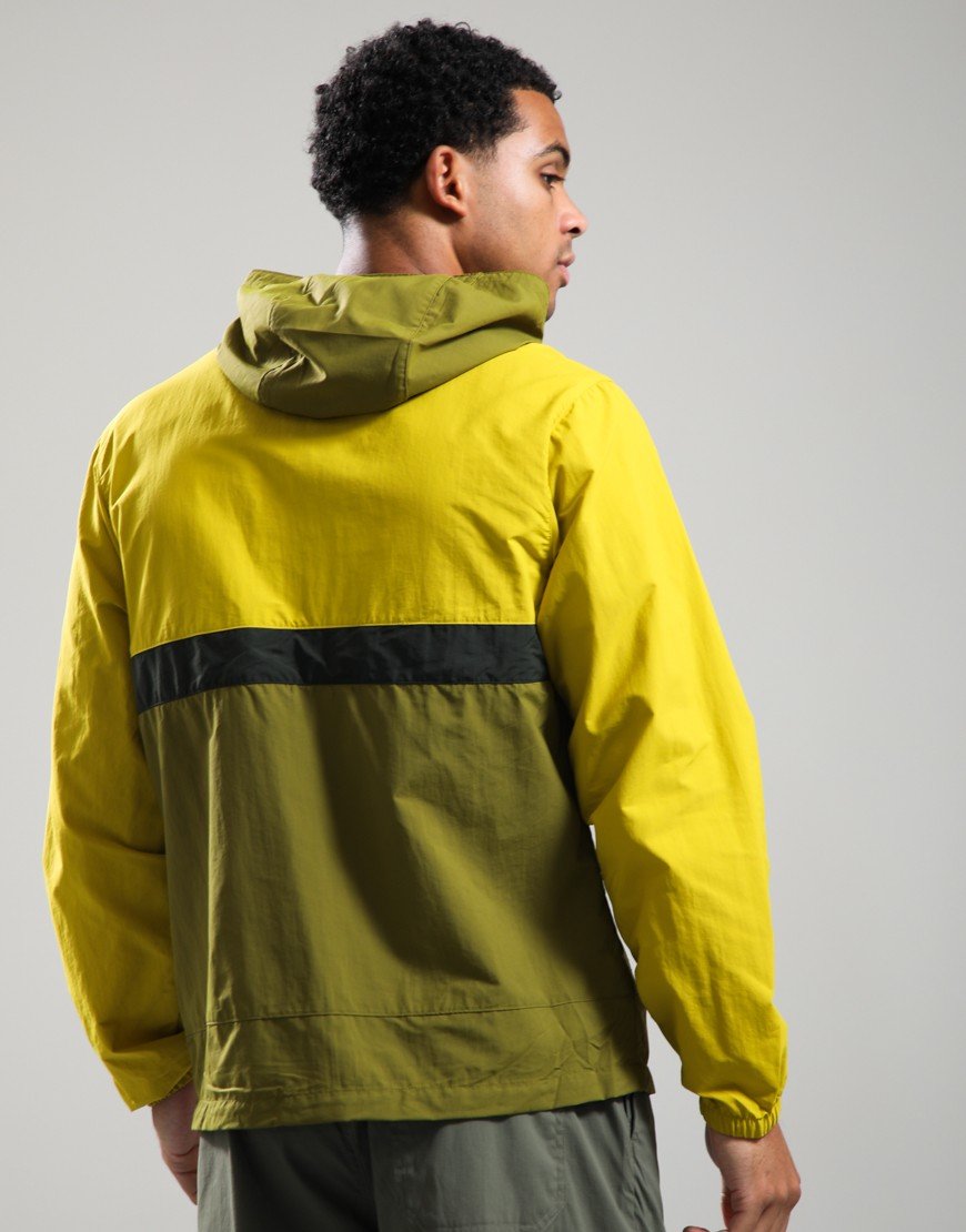 Columbia Spire Valley Hooded Windbreaker Antique Moss/Mossy Green/Greenscape