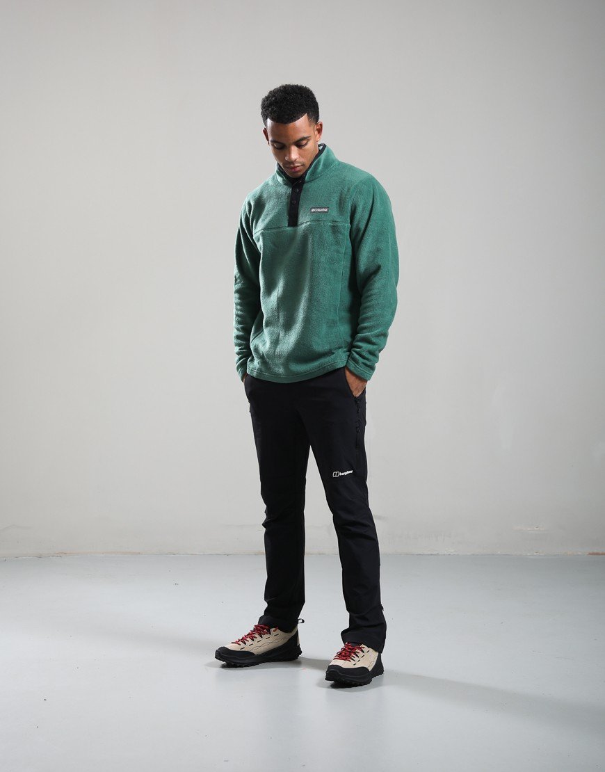 Columbia Steens Mountain II Half Snap Fleece Rain Forest/Black