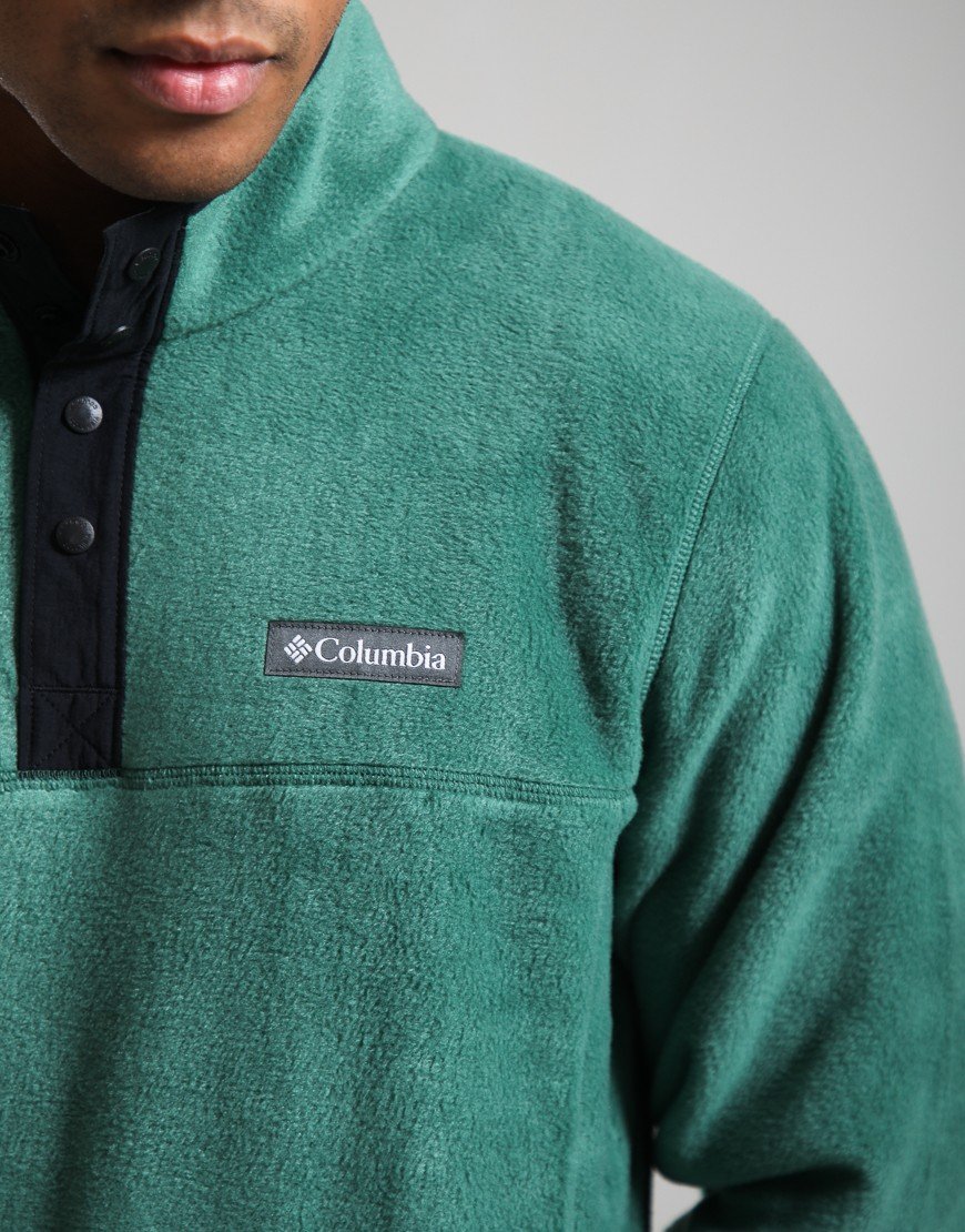 Columbia Steens Mountain II Half Snap Fleece Rain Forest/Black