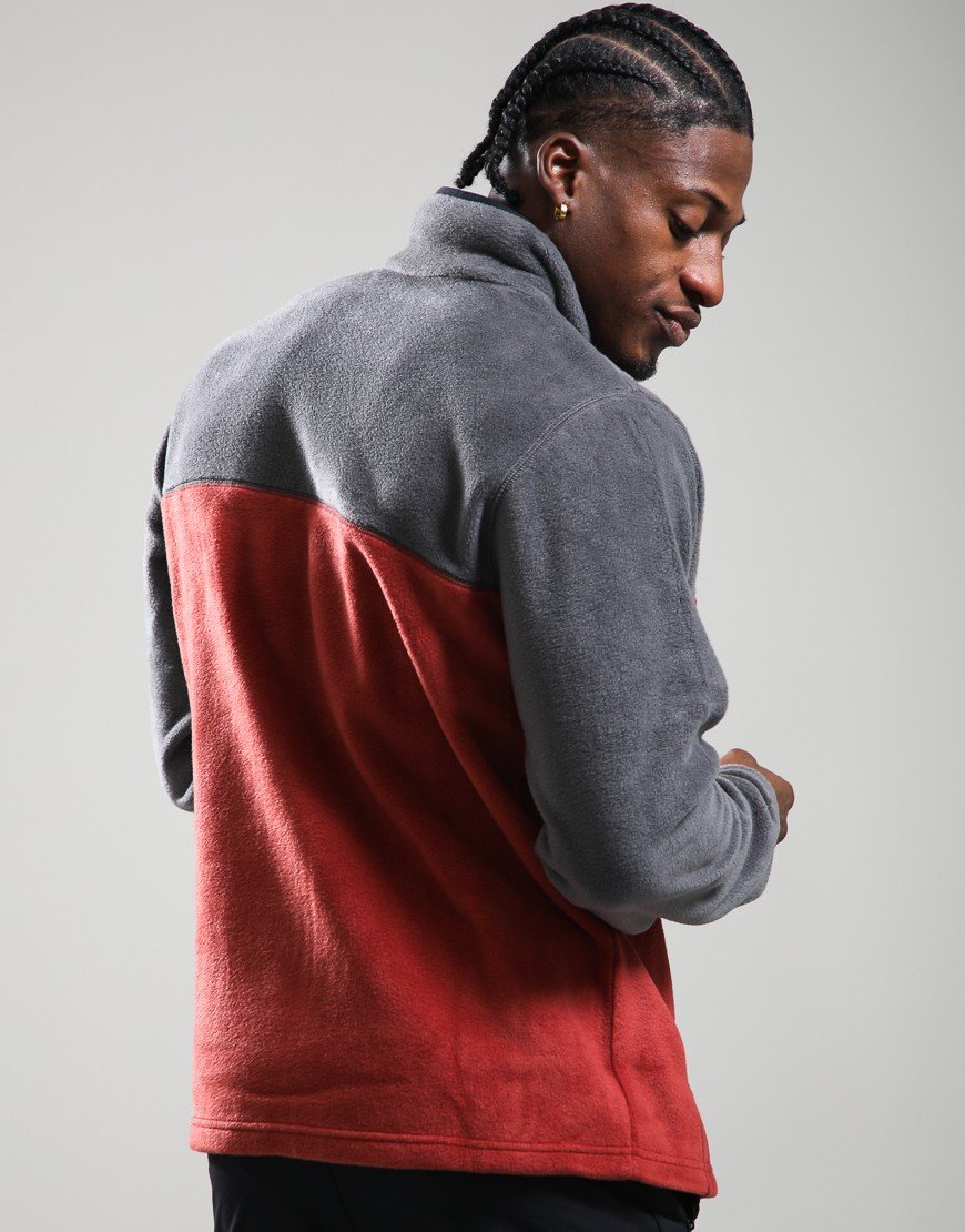 Columbia Steens Mountain II Half Snap Fleece Red Oxide/Shark/Black