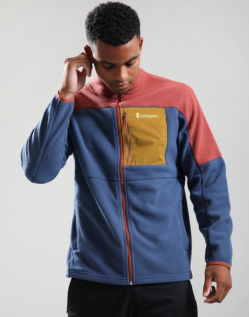Cotopaxi Abrazo Full Zip Fleece Jacket Nutmeg/Deep Sea