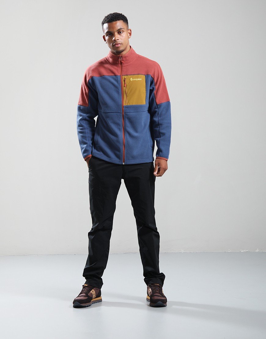 Cotopaxi Abrazo Full Zip Fleece Jacket Nutmeg/Deep Sea