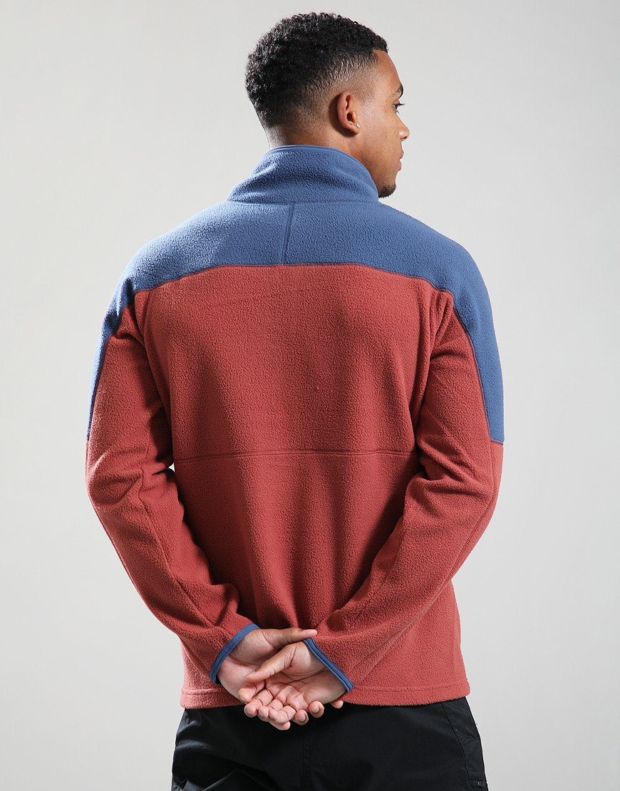 Cotopaxi Abrazo Half Zip Fleece Jacket Deep Sea/Nutmeg